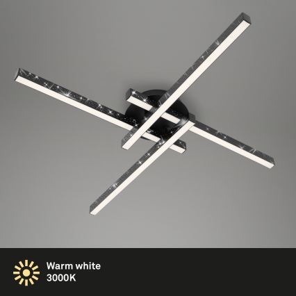 Briloner 3519-045 - LED Полилей за повърхностен монтаж REY 4xLED/6W/230V