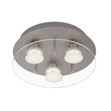 Briloner 3526-032 - LED Димируема лампа PARENTOS 3xGU10/5W/230V
