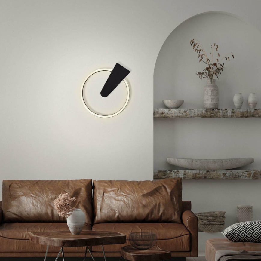 Briloner 3542-015 - LED Димируем плафон NICO LED/12W/230V черен