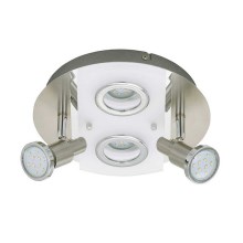 Briloner 3594-042 - LED Лампа RIPOSO 2xLED/5W/230V + 2xGU10/3W