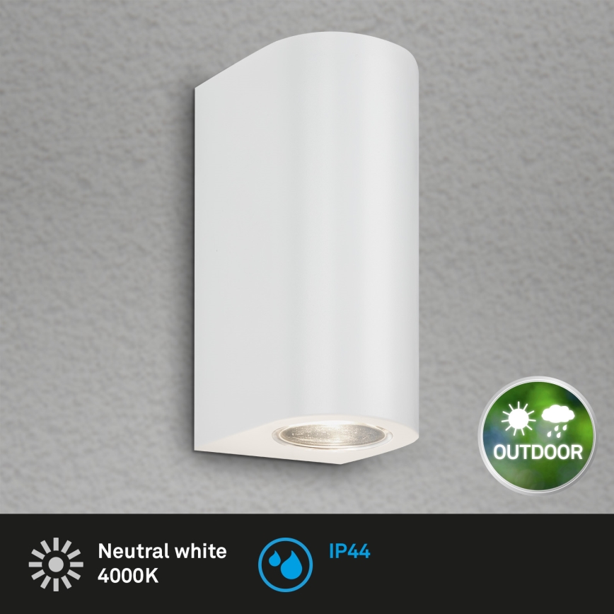 Briloner 3648-026 - LED Екстериорен аплик UP&DOWN 2xGU10/4,7W/230V IP44