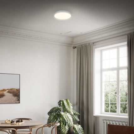 Briloner 3700-014 - LED Плафониера RUNA LED/16W/230V 3000K Ø 28 см сребрист