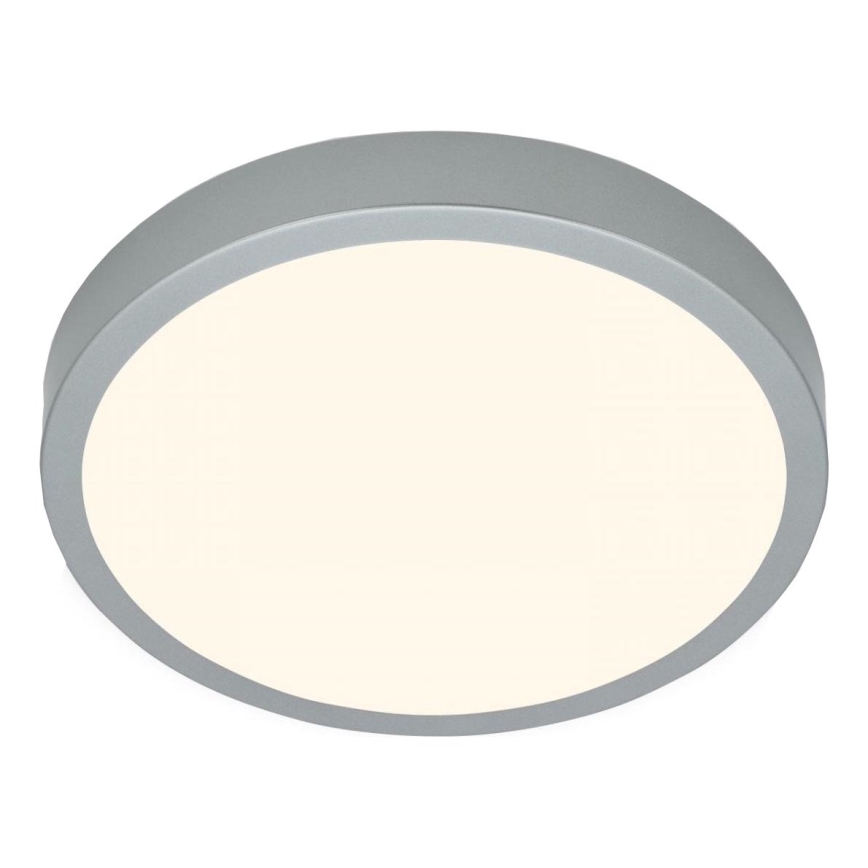 Briloner 3703-014 - LED Плафониера RUNA LED/24W/230V 3000K Ø 38 см сребрист