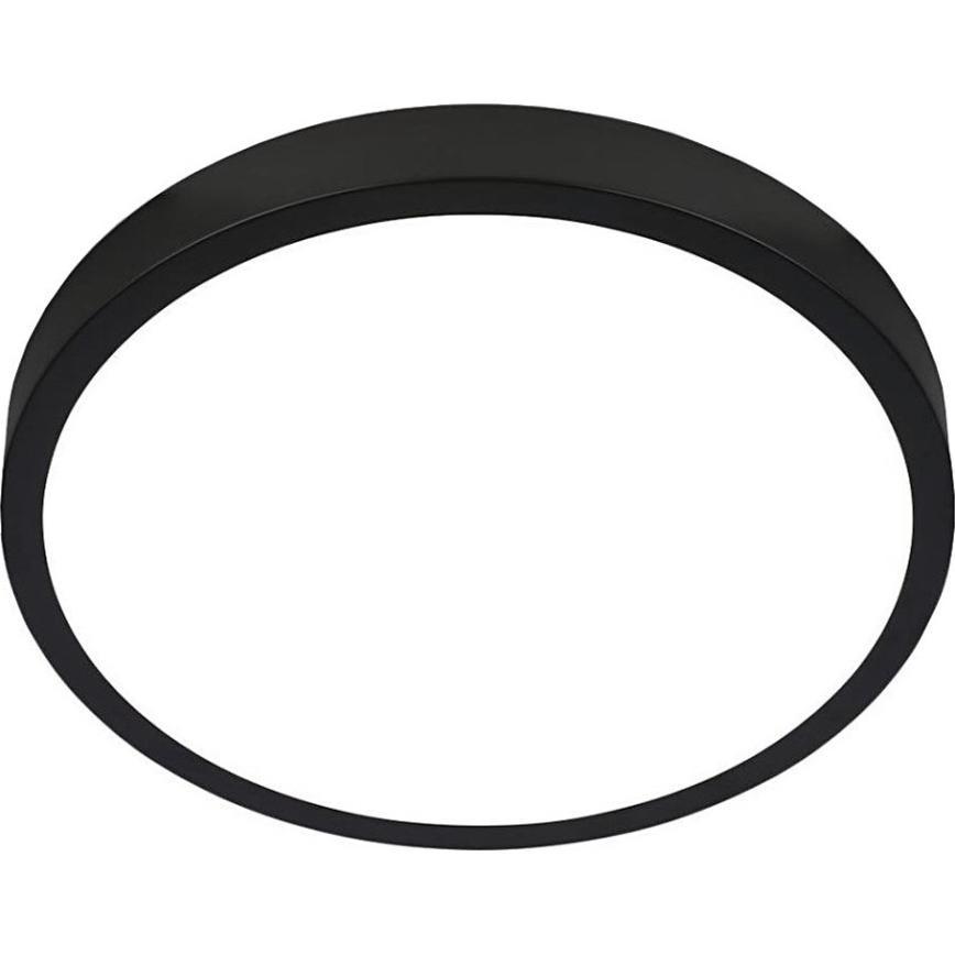 Briloner 3709-015 - LED RGBW Димируем плафон LED/22W/230V 4000K Ø 38 см черен + дистанционно управление