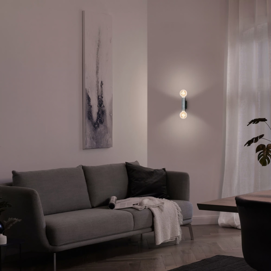 Briloner 3710-024 - Настенно осветително тяло 2xE27/10W/230V