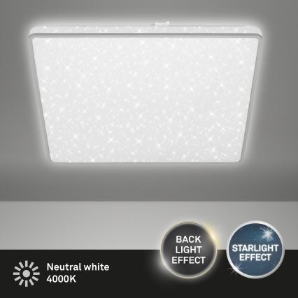 Briloner 3749-414 - LED Плафониера LINO LED/24W/230V матов хром