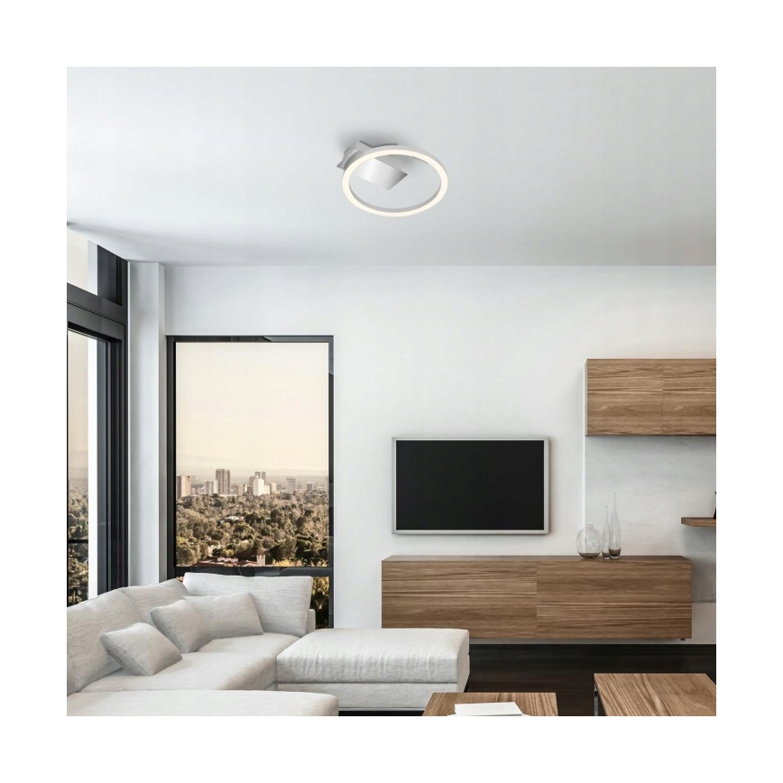 Briloner 3778-014 - LED таванно осветително тяло FRAME LED/5W/230V Ø 20 см матов хром