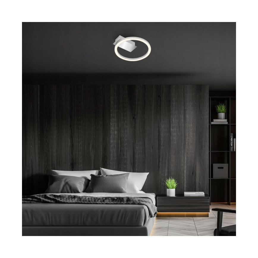 Briloner 3778-014 - LED таванно осветително тяло FRAME LED/5W/230V Ø 20 см матов хром