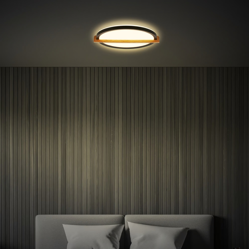 Briloner 3844015 - LED плафон, 18 W, 230 V, Ø 31,5 cm