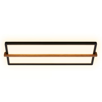 Briloner 3846015 - LED плафон REMSA LED/22W/230V 3000K 60,5x20 cm черен