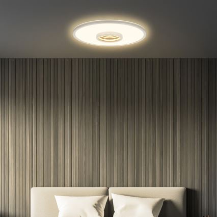 Briloner 3847014 - LED таванно осветително тяло TORO LED/18W/230V диаметър 42 см матов хром