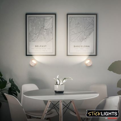 Briloner 3896011 - LED димируемо презареждаемо стеннo осветително тяло TARI LED/1,6W/5V 1500 mAh бежово