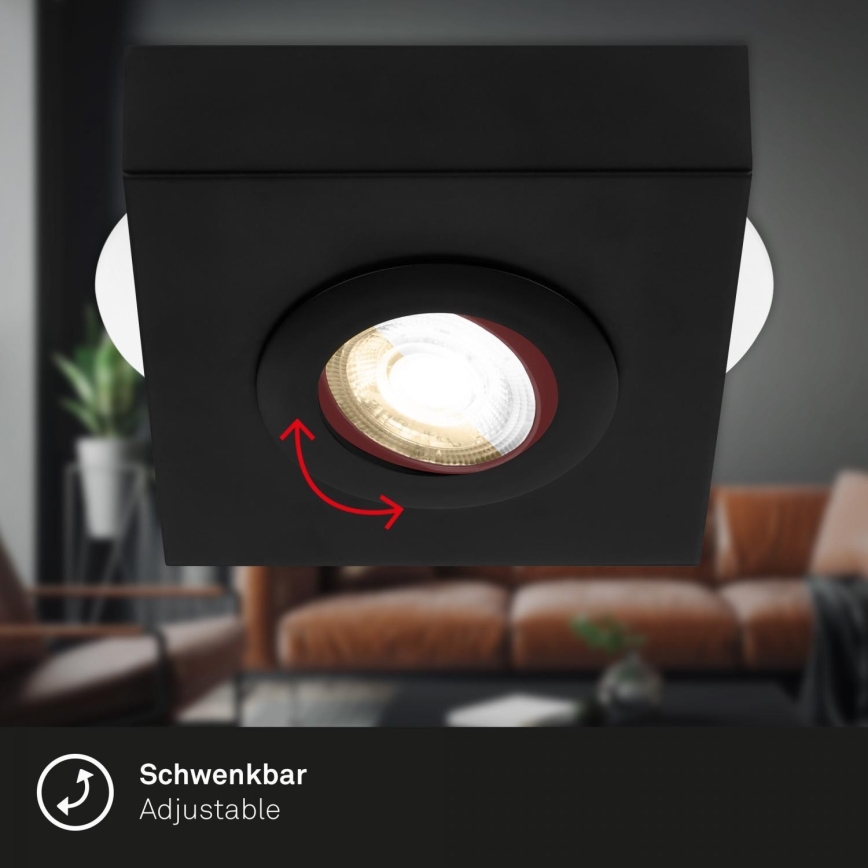 Briloner 3996015 - LED Спот CTS LED/4W/230V 2700/4000K черен