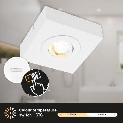 Briloner 3996016 - LED Спот CTS LED/4W/230V 2700/4000K бял