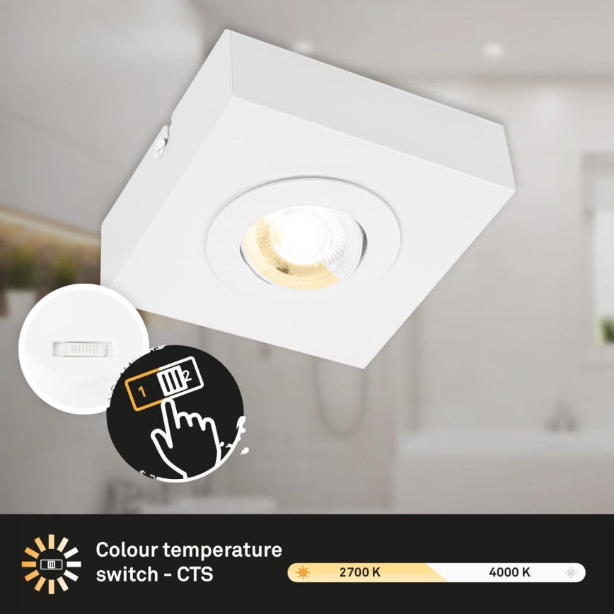 Briloner 3996016 - LED Спот CTS LED/4W/230V 2700/4000K бял