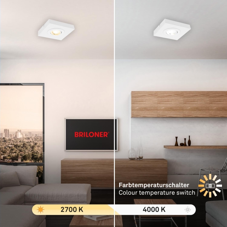 Briloner 3996016 - LED Спот CTS LED/4W/230V 2700/4000K бял