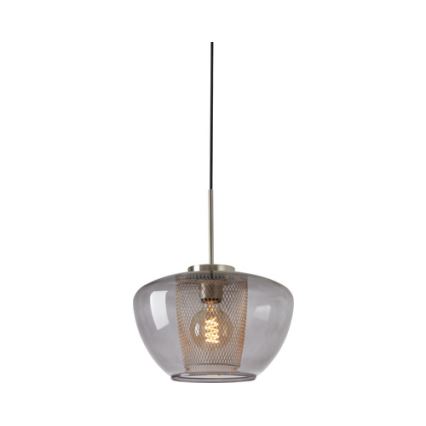 Briloner 4016-014 - Пендел на кабел SEVENTIES 1xE27/40W/230V димно сив
