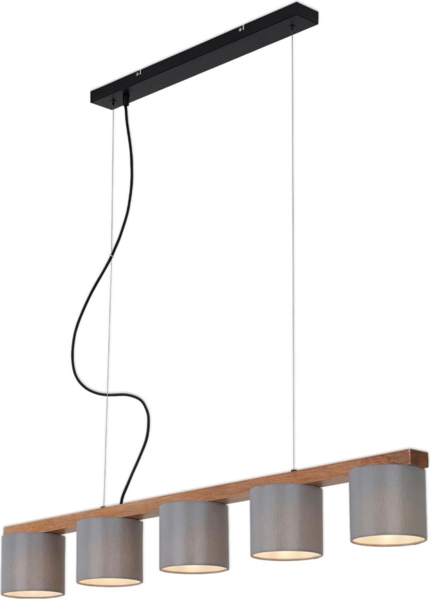 Briloner 4075-054 - Полилей на кабел 5xE14/25W/230V