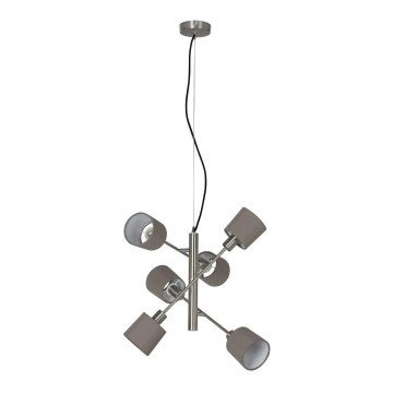 Briloner 4810-062 - Полилей на кабел с 6xE14/5,5W/230V