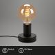 Briloner 7023-015 - Настолна лампа TEEPU 1xE27/10W/230V черен