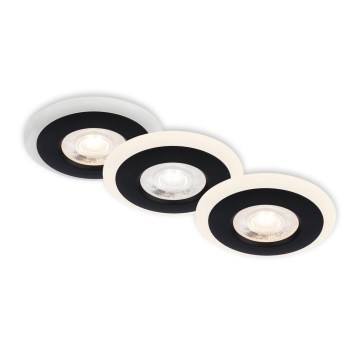 Briloner 7039-035 - К-кт 3x LED Лампа за вграждане в баня LED/5W/230V IP44