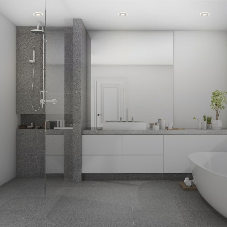 Briloner 7039034 - КОМПЛЕКТ 3xLED вградени таванни осветителни тела за баня LED/5W/230V IP44 матов хром