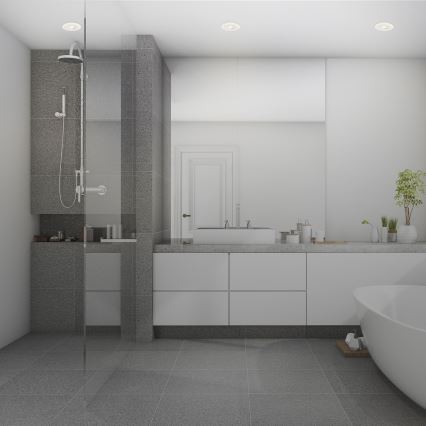 Briloner 7039036 - комплект от 3 вградени LED осветителни тела за баня, 3xLED/5W/230V IP44, бяло