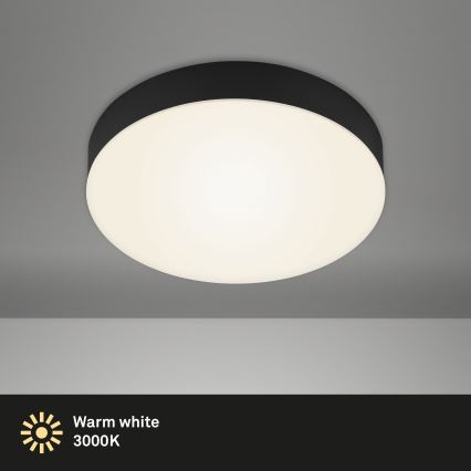 Briloner 7065-015 - LED Плафониера FLAME LED/16W/230V черен