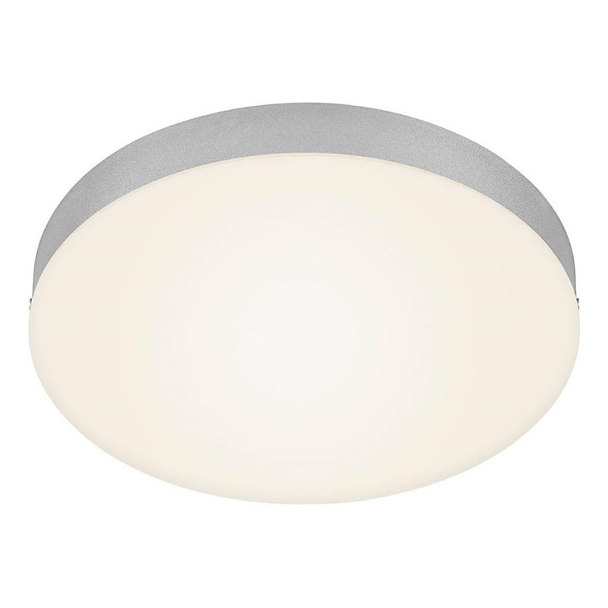 Briloner 7066-014 - LED Плафониера FLAME LED/21W/230V 3000K сребрист Ø 28,7 см