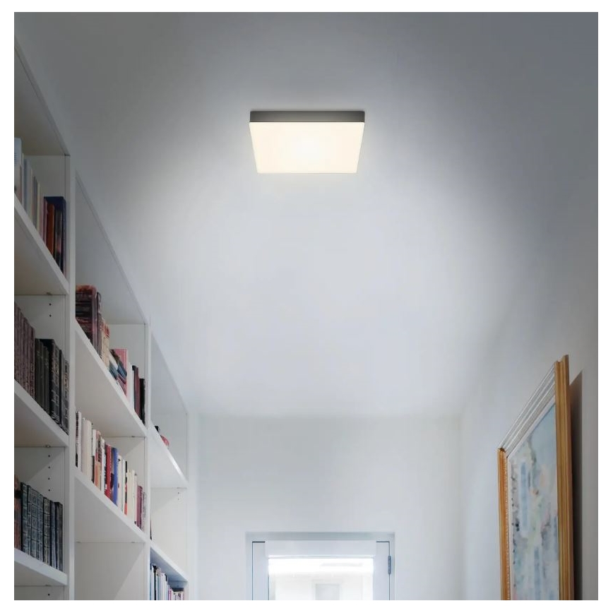 Briloner 7070-015 - LED Плафониера FLAME LED/16W/230V черен