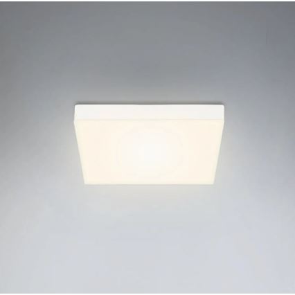 Briloner 7070-016 - LED Плафониера FLAME LED/16W/230V бял