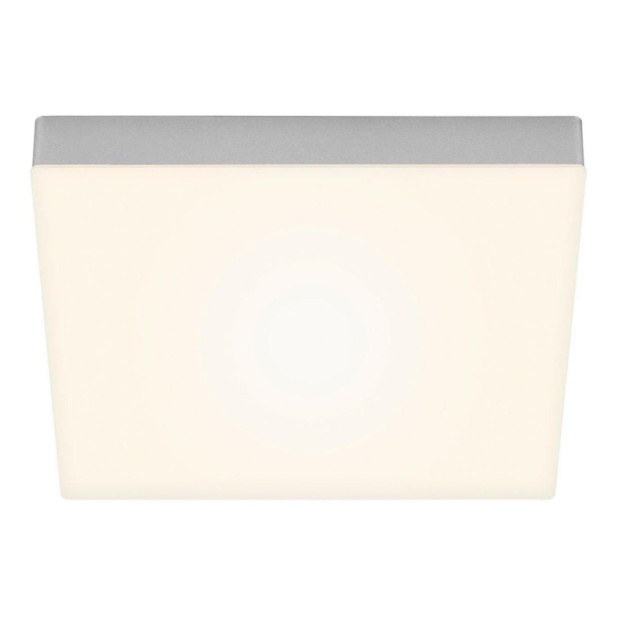 Briloner 7071-014 - LED Плафониера FLAME LED/21W/230V 3000K 28,7x28,7 см сребрист