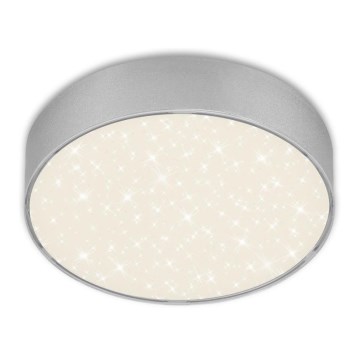 Briloner 7072-414 - LED Плафониера STAR SKY LED/11W/230V 4000K Ø 15 см сребрист