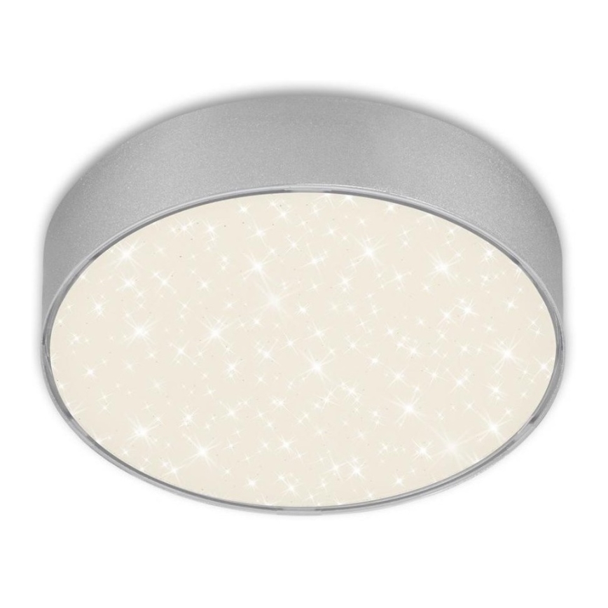 Briloner 7072-414 - LED Плафониера STAR SKY LED/11W/230V 4000K Ø 15 см сребрист