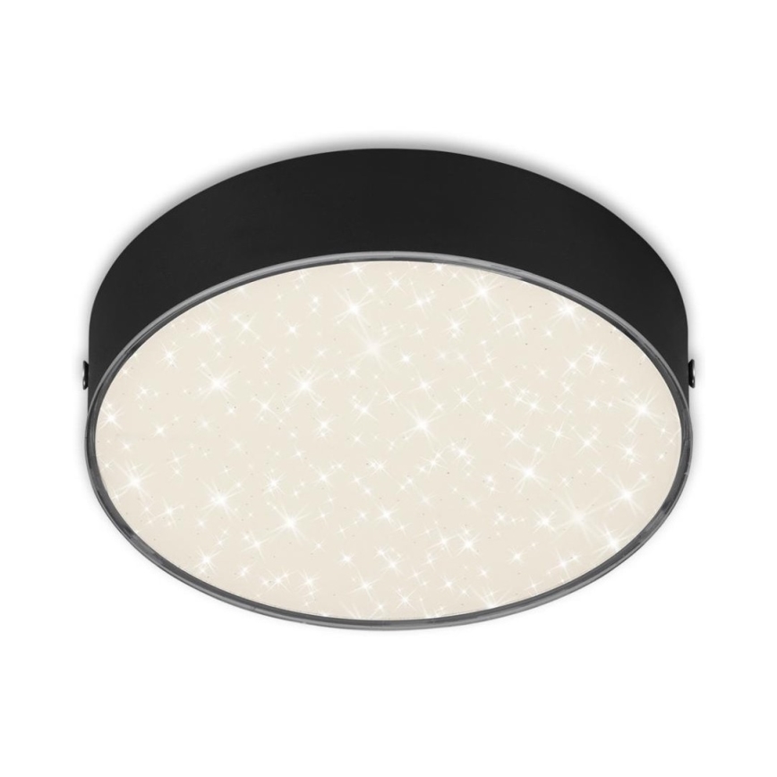 Briloner 7072-415 - LED Плафониера STAR SKY LED/11W/230V 4000K Ø 15 см черен