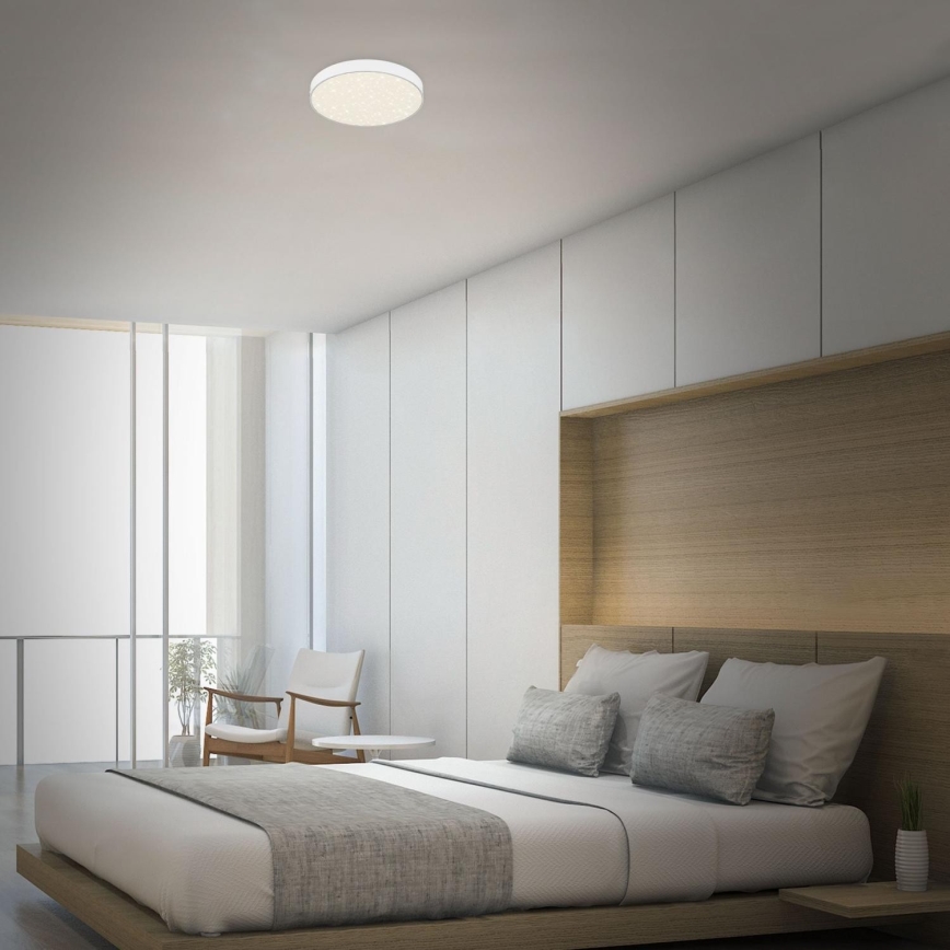 Briloner 7073-416 - LED Плафониера STAR SKY LED/16W/230V 4000K Ø 21 см бял