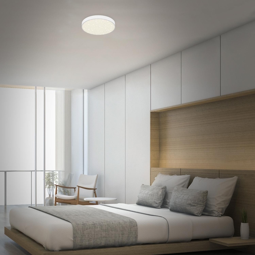 Briloner 7074-416 - LED Плафониера STAR SKY LED/21W/230V 4000K Ø 28 см бял