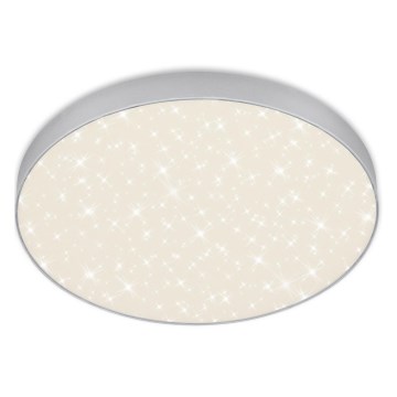Briloner 7075-414 - LED Плафониера STAR SKY LED/24,5W/230V 4000K Ø 38 см сребрист