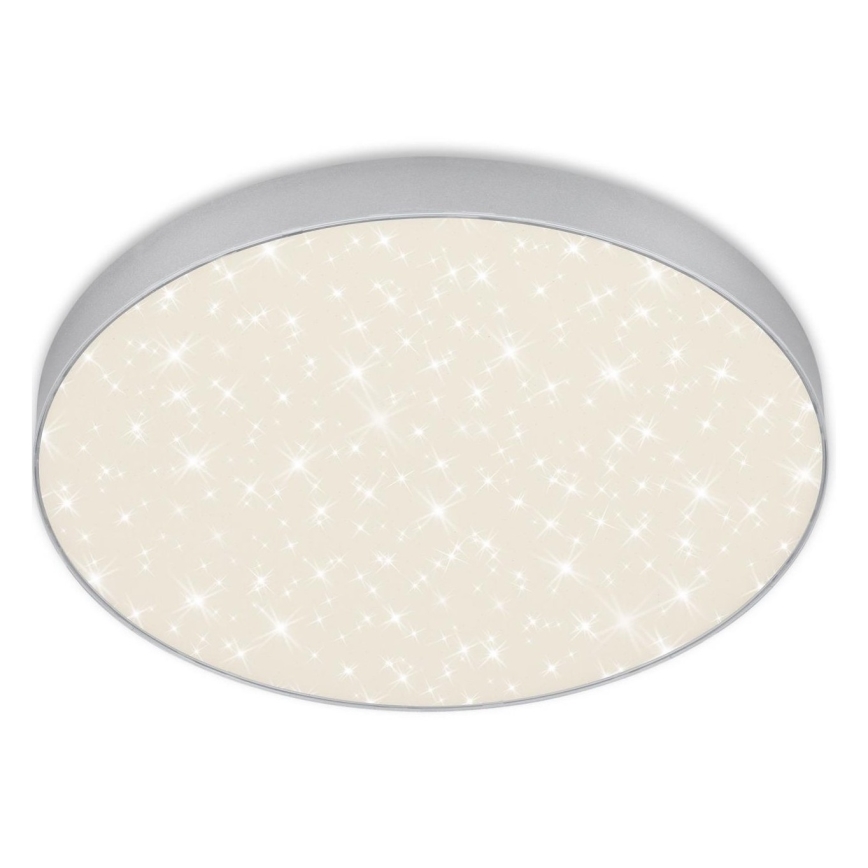 Briloner 7075-414 - LED Плафониера STAR SKY LED/24,5W/230V 4000K Ø 38 см сребрист