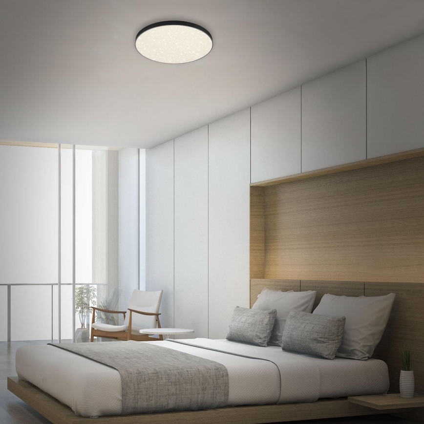 Briloner 7075-415 - LED Плафониера STAR SKY LED/24,5W/230V 4000K Ø 38 см черен