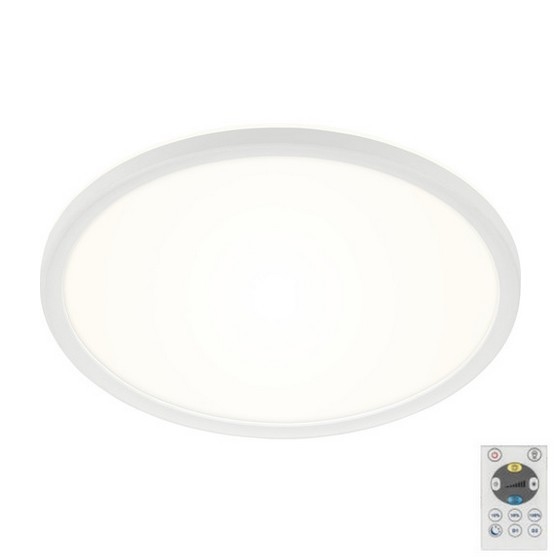 Briloner 7079-016 - LED Димируем плафон SLIM LED/18W/230V 2700-6500K + дистанционно управление