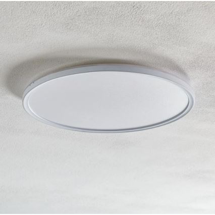 Briloner 7094-416 - LED RGBW Димируем плафон SLIM LED/22W/230V + дистанционно управление