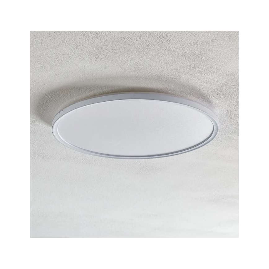 Briloner 7094-416 - LED RGBW Димируем плафон SLIM LED/22W/230V + дистанционно управление