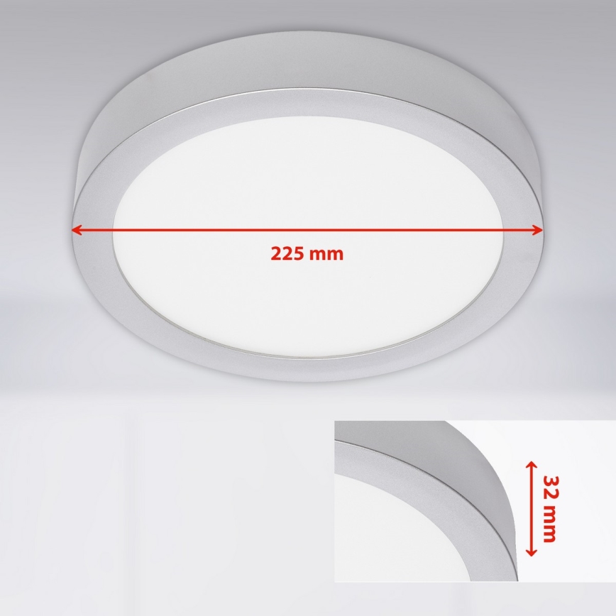 Briloner 7117-014 - LED Плафон FIRE LED/16,5W/230V 3000K