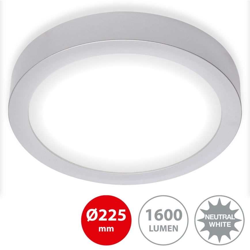 Briloner 7117-414 - LED Плафон FIRE LED/16,5W/230V 4000K