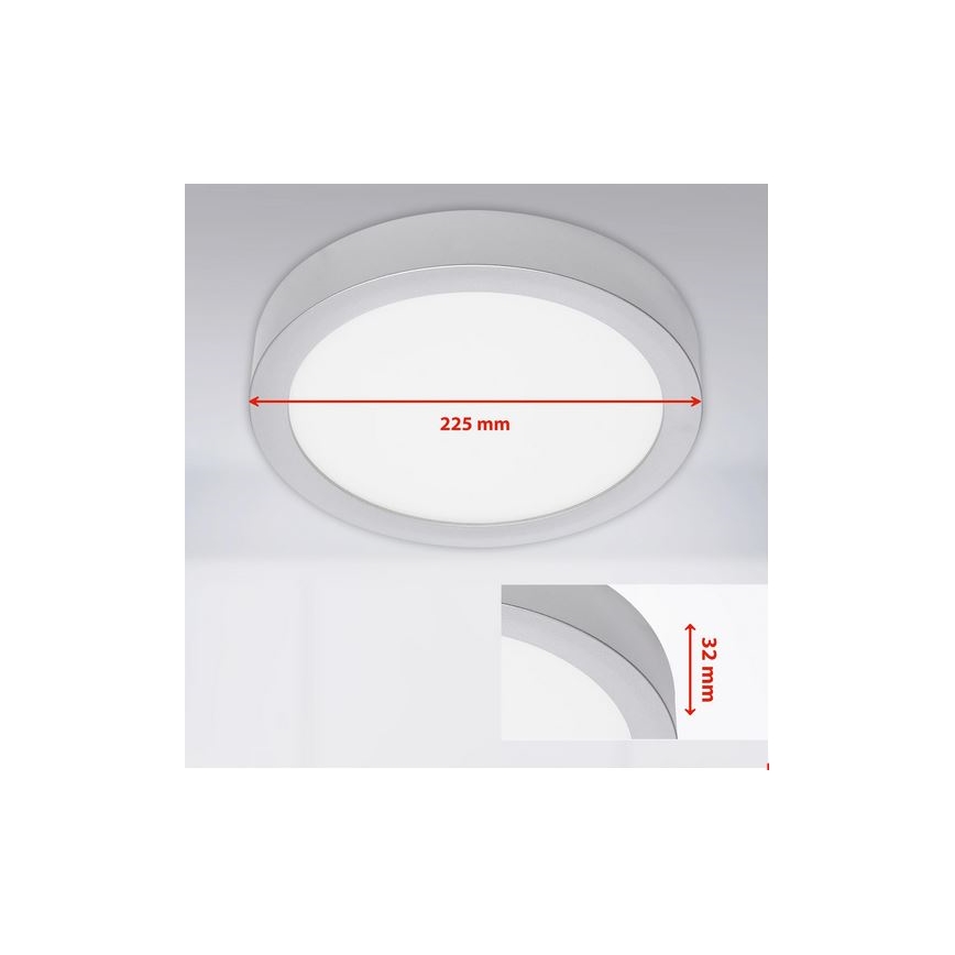 Briloner 7117-414 - LED Плафон FIRE LED/16,5W/230V 4000K
