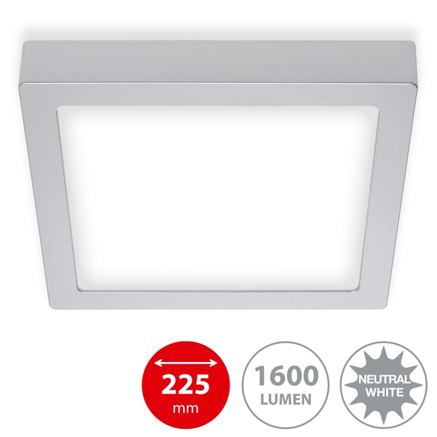 Briloner 7118-414 - LED Плафон FIRE LED/16,5W/230V 4000K