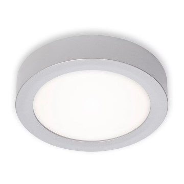 Briloner 7122-014 - LED таванно осветително тяло FIRE LED/11W/230V 3000K Ø 17 cm сребристо