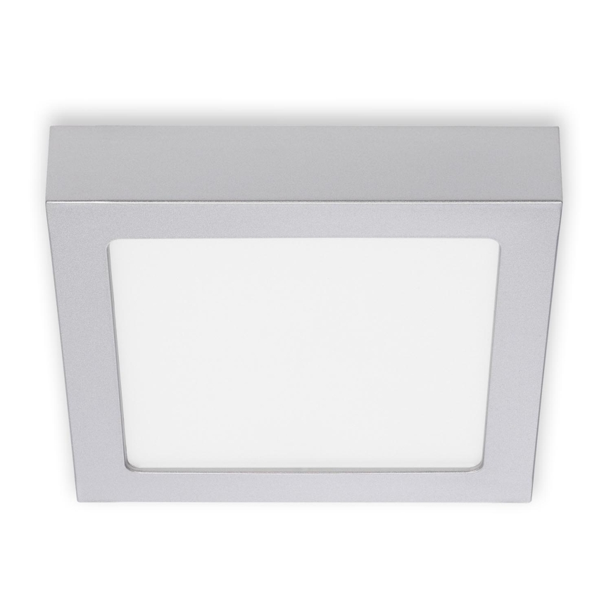 Briloner 7123-414 - LED Плафониера FIRE LED/12W/230V сребрист
