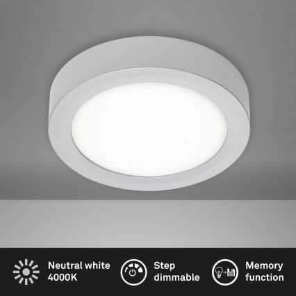 Briloner 7124-414 - LED Димируем плафон FIRE LED/12W/230V 4000K
